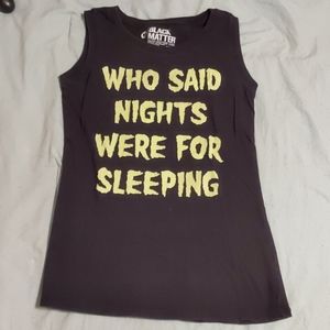 Black Matter tank top